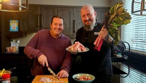 Smartlappen in de keuken boekpresentatie Van der Valk hotel Nuland - 's-Hertogenbosch