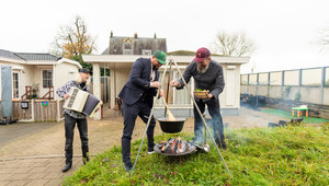 Smartlappen in de keuken boekpresentatie Van der Valk hotel Nuland - 's-Hertogenbosch