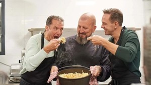 Smartlappen in de keuken boekpresentatie Van der Valk hotel Nuland - 's-Hertogenbosch